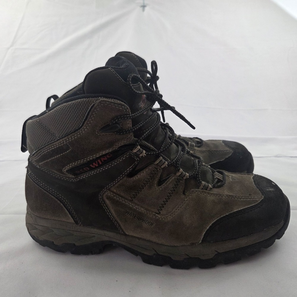 Red Wing 6670 TruHiker Boots Mens 10.5 Steel Toe Waterproof EH Work NO INSOLES - Picture 4 of 11